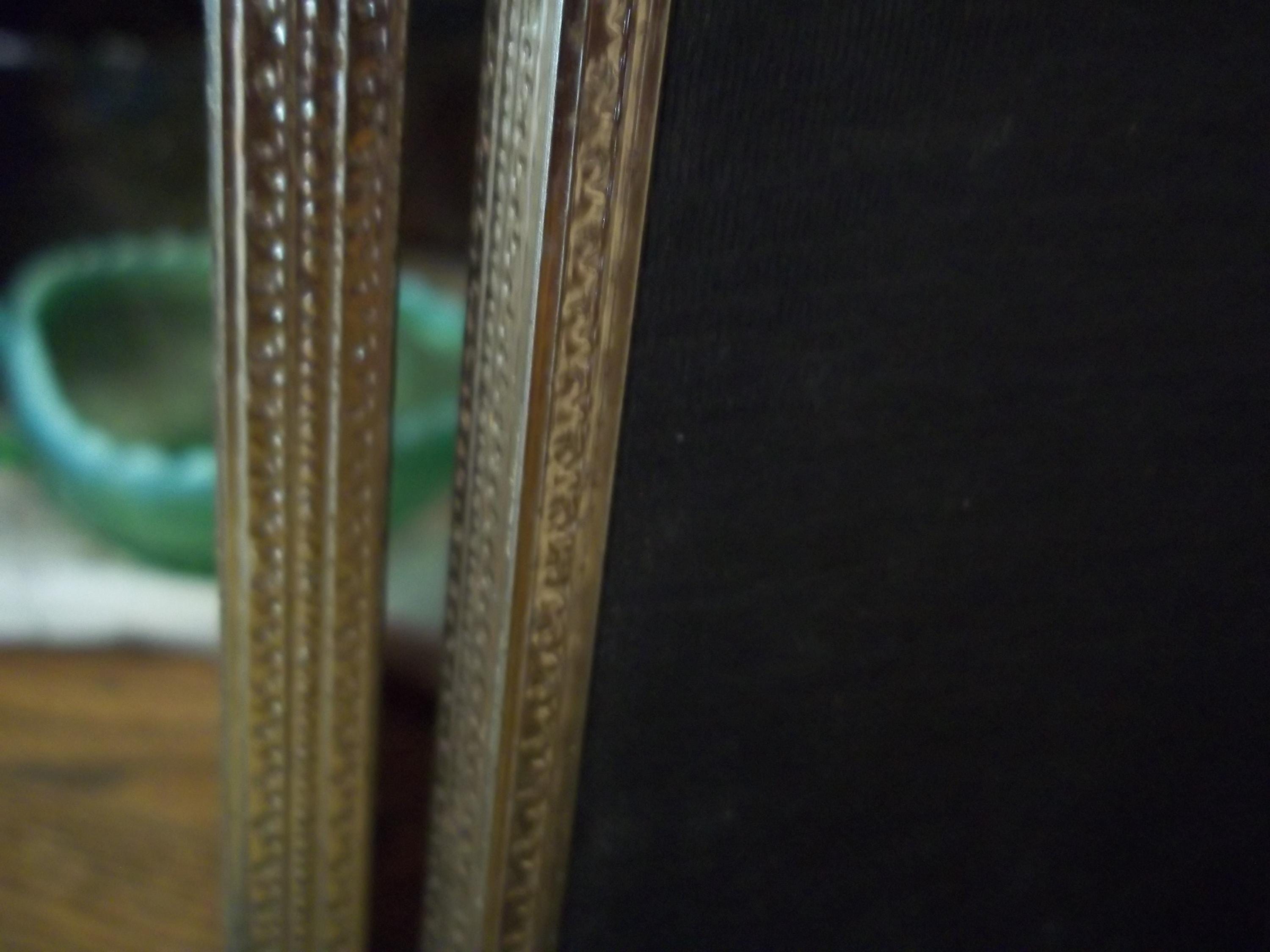 MCM Double 8 X 10 Hinged Frame, Metal, Brass Picture Frames, Gold Tone ...