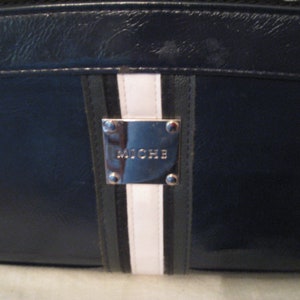 Bolso de mano clásico Miche con base + carcasa y muchos accesorios, bolso con asa superior enrollada, excelente relación calidad-precio