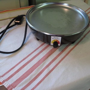 Replacement Hot Plate, Slow Rival Slow Cooker, 70s-1980s 2 1/2 Qt Rival, Crock Pot, Model 3120