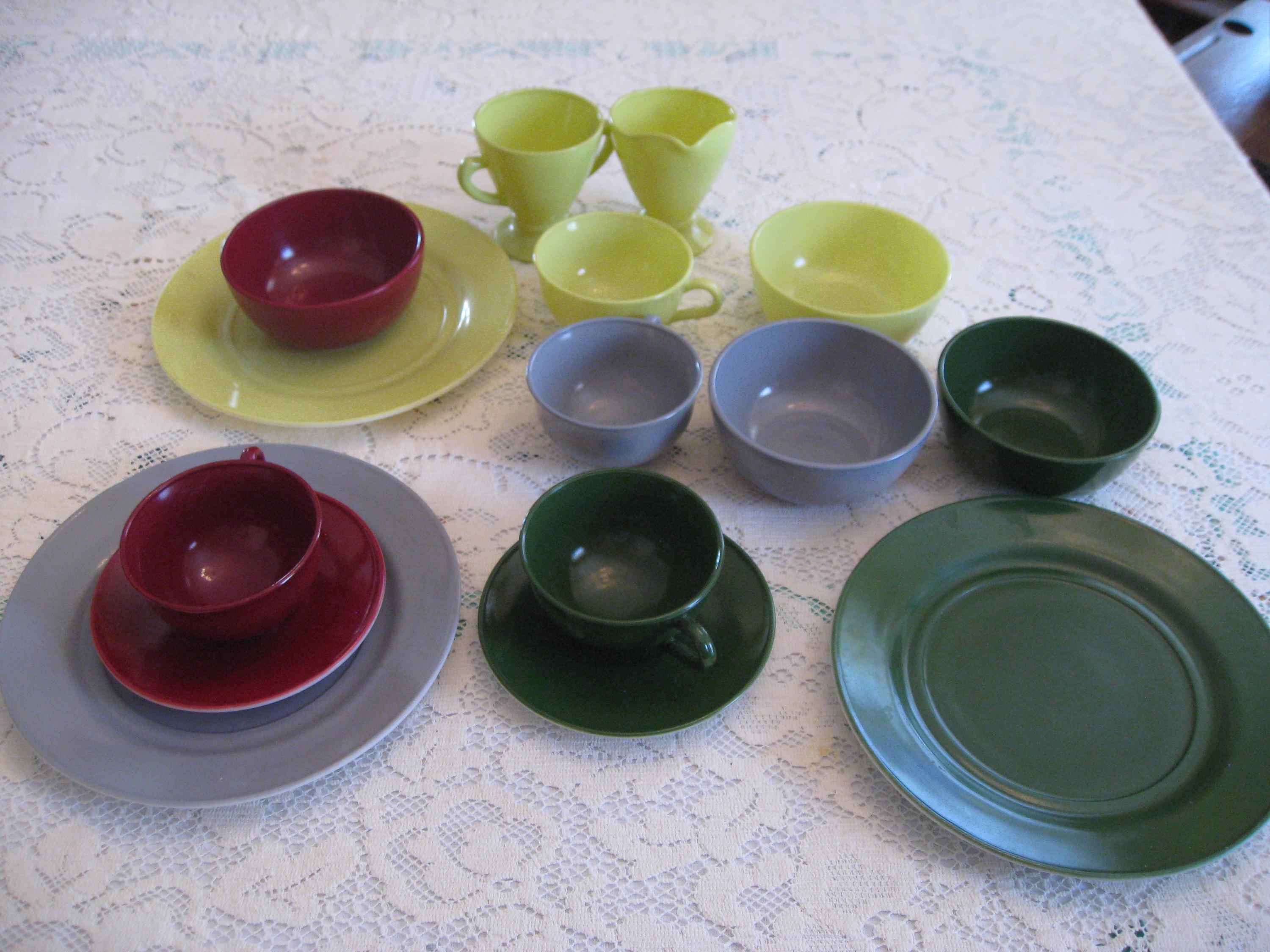 CHARTREUSE 2本セット Vintage Hazel Atlas Chartreuse - Etsy