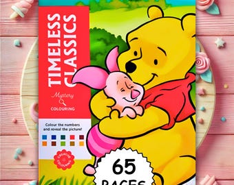 Timeless Classics | Coloriage | Disney Coloring Book | PDF Coloring | Color by Number | Adult Coloring Books | Book Colored