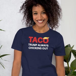 Anti-Trump Taco Tee: Political Protest Shirt - FDT Democrats