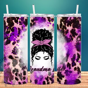 Grandma Life - Bicchiere sottile da 20 oz, PNG, disegno a sublimazione, solo download digitale istantaneo.