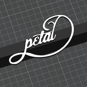 Półka Petal na płyty winylowe, ekspozytor na płyty CD, uchwyt ścienny z filamentu PLA