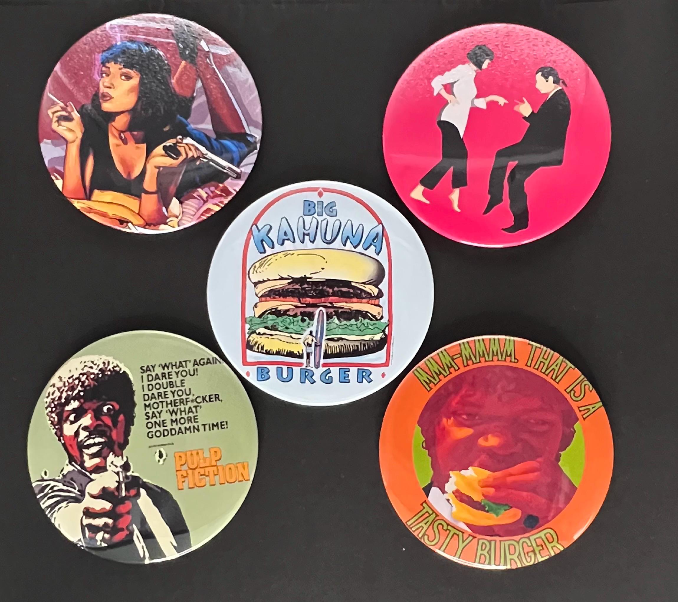 Pin Mia Wallace De Pulp Fiction