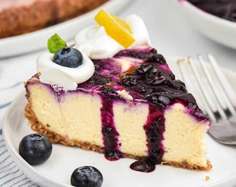 Blueberry Lemon Cheesecake Recipe
