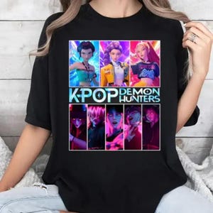 Kpop Demon Hunters Shirt, Kpop Huntrix Girl Band, Saja Boys Shirt, Kpop Huntrix shirt, Derpy Tiger Tee, Gift for Huntrix fans, Saja Boys Fan