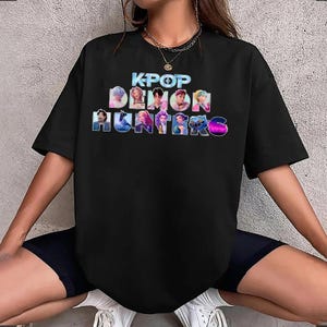 Kpop Huntrix Girl Band, Saja Boys Shirt, Kpop Huntrix shirt, Derpy Tiger Tee, Gift for Huntrix fans, Kpop Demon Hunters Shirt, Saja Boys Fan