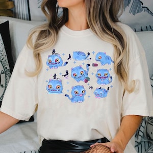 Demon Hunter Tiger shirt, Derpy the Tiger And Bird Demon Hunter Tiger Tee, Hunters Tiger fan, Kpop Saja Boys Shirt, Kpop Demon Hunters