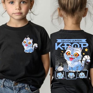 Kpop Demon Hunter Tiger shirt, Derpy the Tiger And Bird Demon Hunter Tiger Tee, Hunters Tiger fan, Kpop Saja Boys Shirt, Kid Youth Shirt