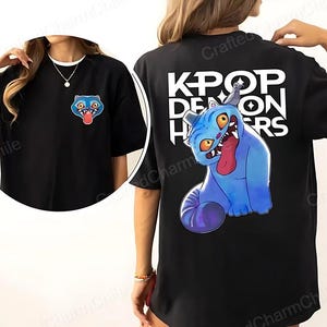 Demon Hunter Tiger shirt, Derpy the Tiger And Bird Demon Hunter Tiger Tee, Hunters Tiger fan, Kpop Saja Boys Shirt, Kpop Demon Hunters