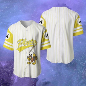 Pluto Dog Baseball Jersey, Disneyland Family Matching shirt, Pluto Croptop Baseball, Pluto Cartoon Baseball Tee for Toddler Kid & Youth