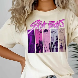Kpop Saja Boys Shirt, Kpop Demon Hunters T-shirt, Demon Hunters Merch, Kpop Huntrix Pin shirt, Saja Boys Fan Gifts