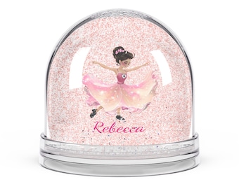 Personalized Tap Dancing Snow Globe: Custom Keepsake Gift