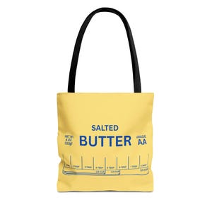 Bolsa de mantequilla salada: accesorio de cocina divertido para amantes de la comida, compras, regalo para amantes de la mantequilla, artículos culinarios, bolsa de mantequilla