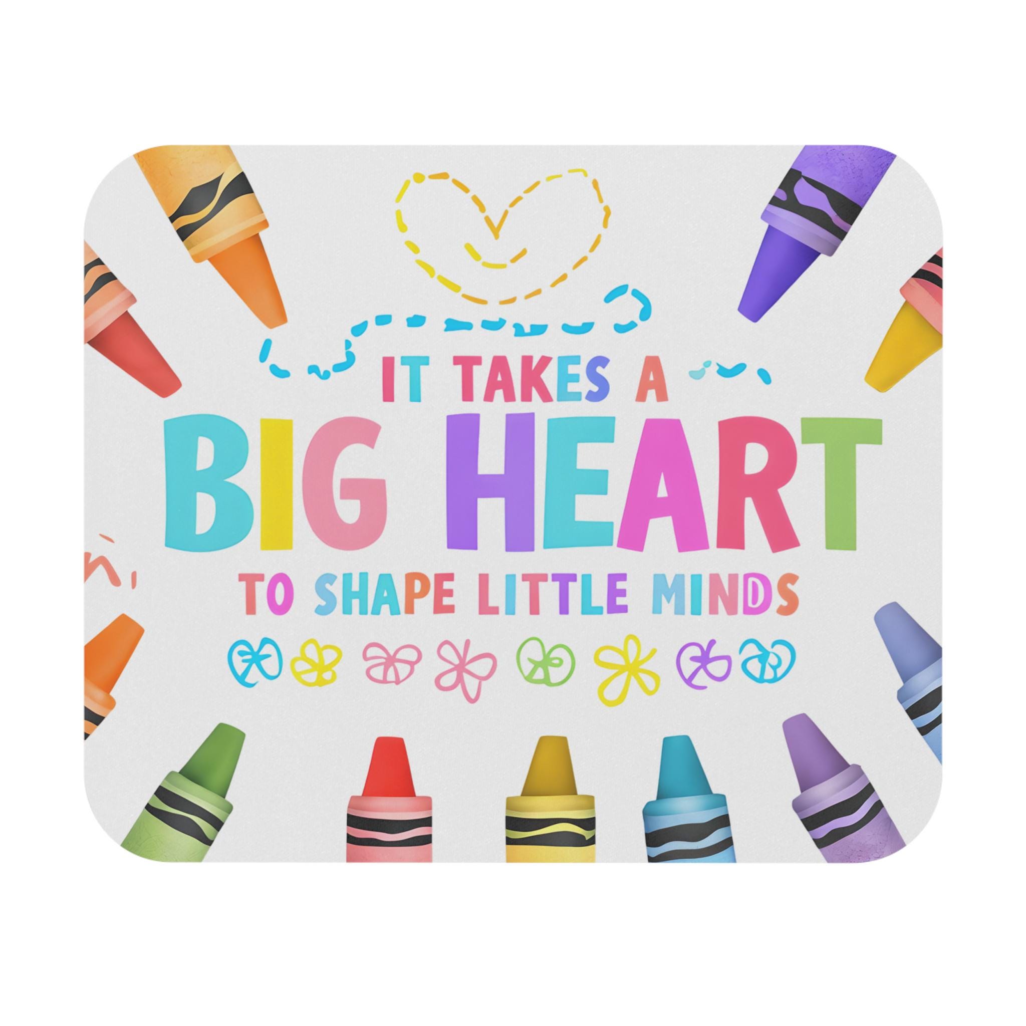 Colorful Crayon Mouse Pad: Teacher Desk Decor
