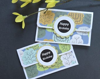Birthday Gift Card Holder Gift Card Envelope Happy Birthday Money Holder Decorative Money Card