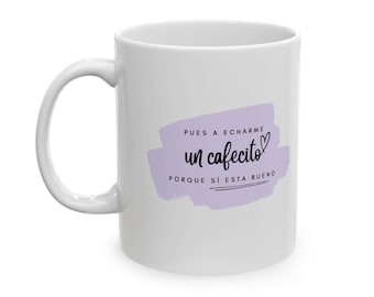Cafecito Coffee Mug | Spanish Taza para Café | Español , Coffee Mug Motivation Mug