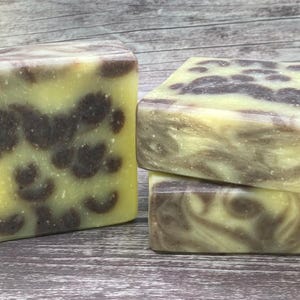 Purple Radiance, botanical tallow soap, grass fed- non-GMO, organic, scented with a blend of Pine, Geranium, and Lemon essential oils
