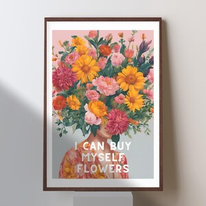 Feministische Kunst | Kunstdruck | Kunstdruck Feminismus | Selbstliebe Poster | Poster mit Zitat | Maximalist Wandkunst | Art print