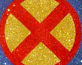 X-men Inspired Marvel Comics Superhero Glitter Art Decor ~CLEARANCE~