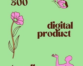 300 Digital Products to Sell on Etsy