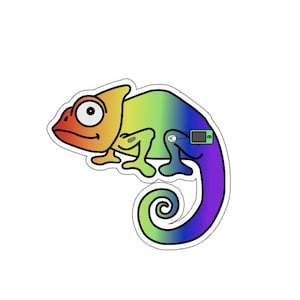 T1D Chameleon Sticker