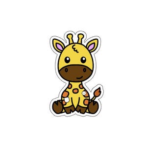 T1D Giraffe Sticker