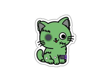 T1D Zombie Cat Sticker