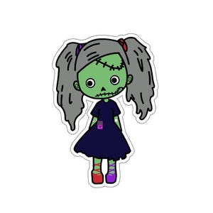 T1D Zombie Sticker