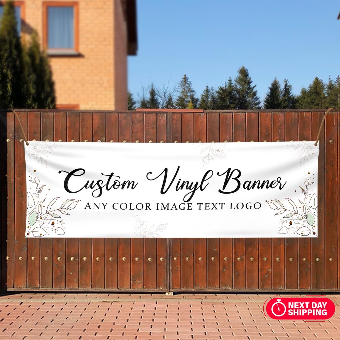 Custom Message Banners Personalized Vinyl Banner, Personalized Banners for Business ...