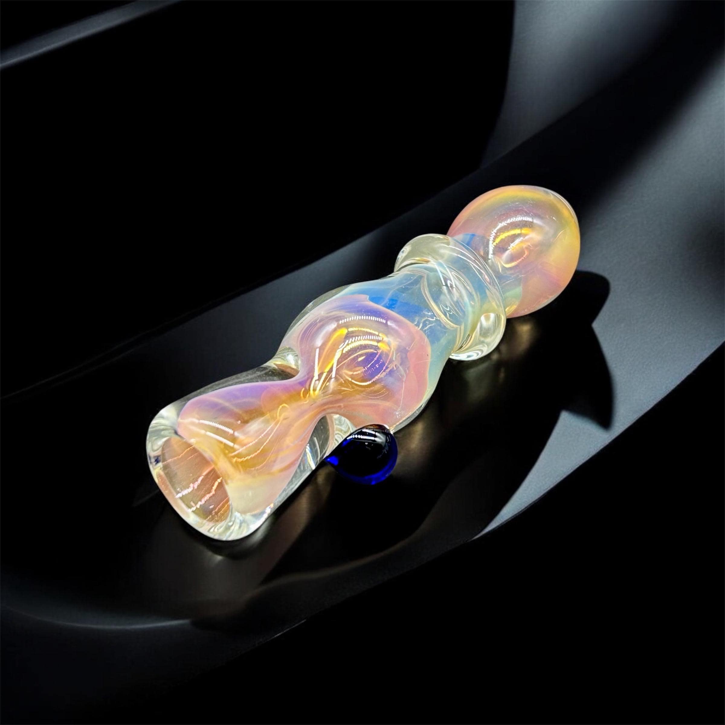 Rose Gold Glass Pipe - Etsy Canada