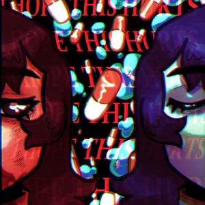 Anya Mouthwashing Print