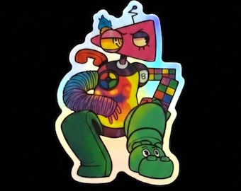 80s Toy Zooble Sticker