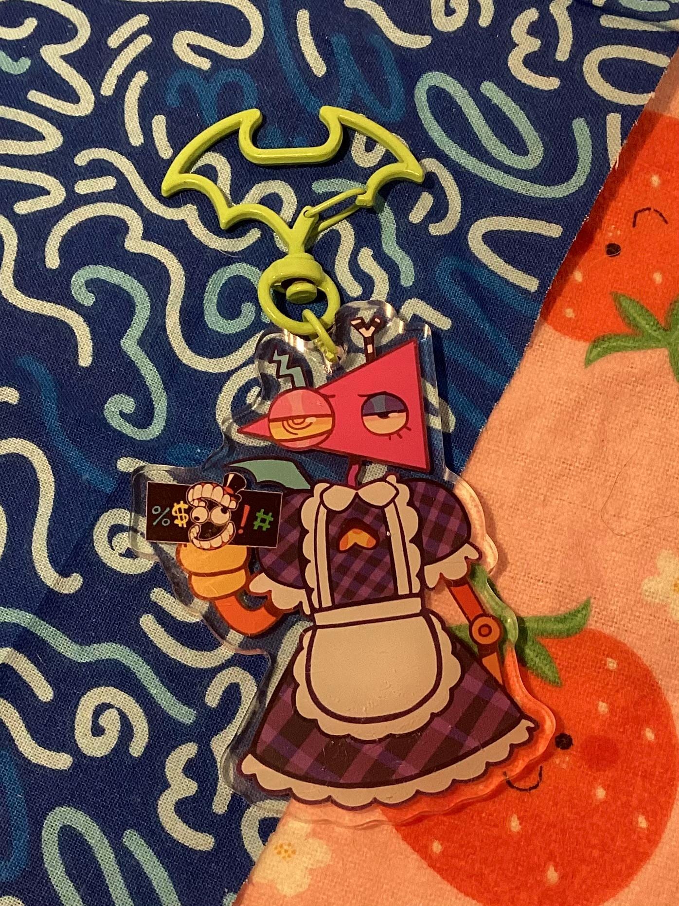 小物 TODAYFUL&SEPARATEBATH KeyCharm Maid Zooble TADC Keychain - Etsy Denmark