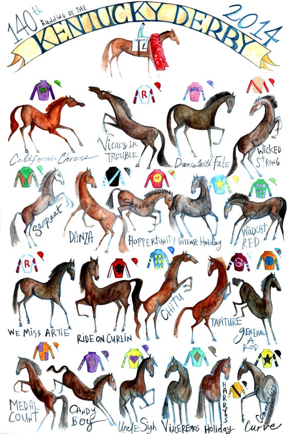 2014 Ky Derby Chart