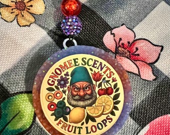 Bucles de frutas Freshie personalizados para coche