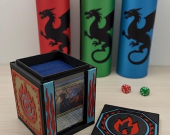mtg dnd commander decks list Tiamat Dragon Tribal Five-Color DnD Magic MTG Commander Deck –  CommanderComplete