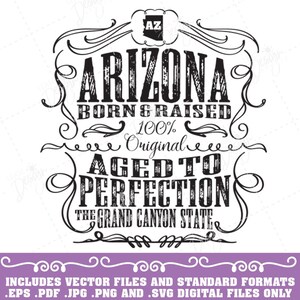 Arizona Whiskey Label Vektorgrafik-Paket, Arizona svg, Arizona eps, Arizona pdf, Arizona png, Arizona jpg, Arizona Clip Art