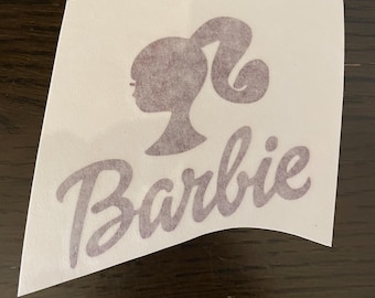 Barbie Silhouette – Klassieke Icon Vinyl Sticker