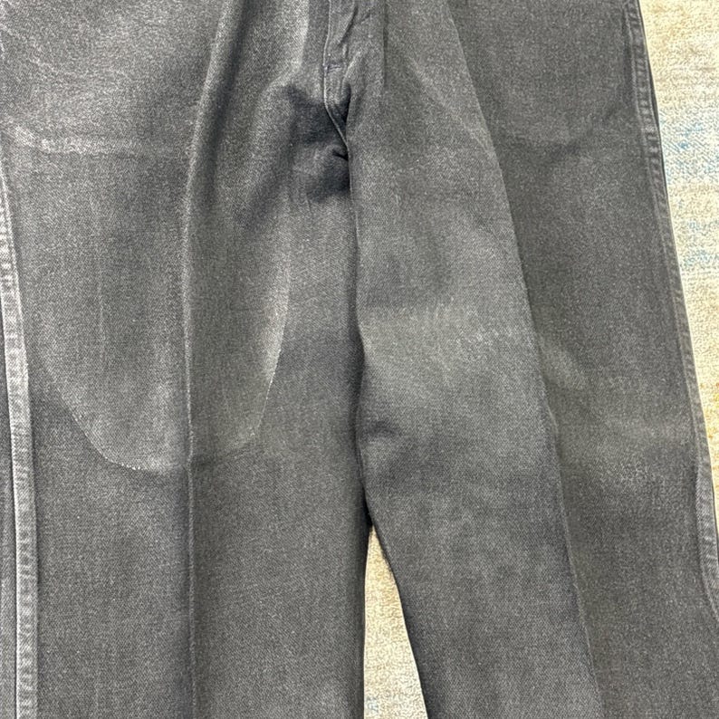 Vaqueros Wrangler vintage 40x34 Tagamax Western Workwear Denim negro imagen 15