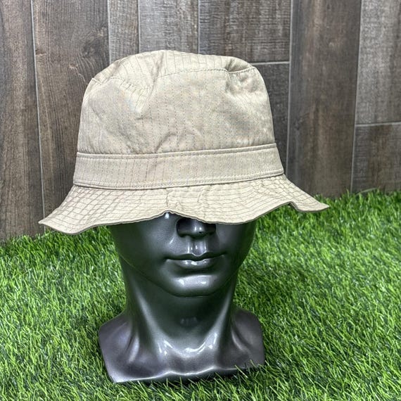 Vintage L.L. Bean Bucket Hat Large Khaki Fisherman Coastal Outdoor