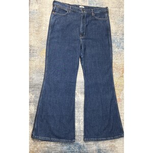 Vaqueros Wrangler Wanderer 622 de tiro alto y campana para mujer, 35 x 32, nuevo imagen 8