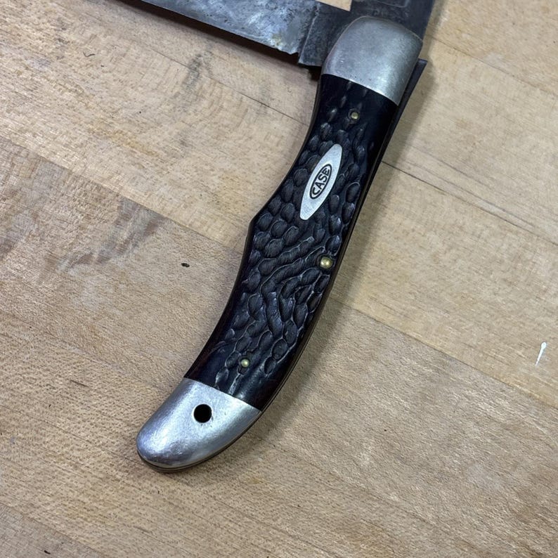 Vintage Case XX 6265 SAB Folding Hunter Pocket Knife USA image 5