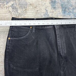 Vaqueros Wrangler vintage 40x34 Tagamax Western Workwear Denim negro imagen 5