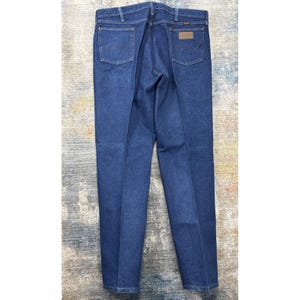 Vintage Wrangler Jeans 42x34 Tagamax Western Workwear Blue Denim image 8