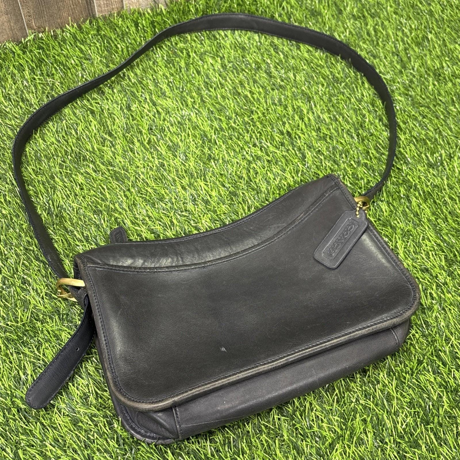 Coach Vintage Black Bag - Etsy