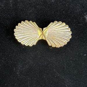 Vintage 1982‎ Bouchever Gold Tone Seashell Belt Buckle Jianmei Statement s-l400.jpg main image 3