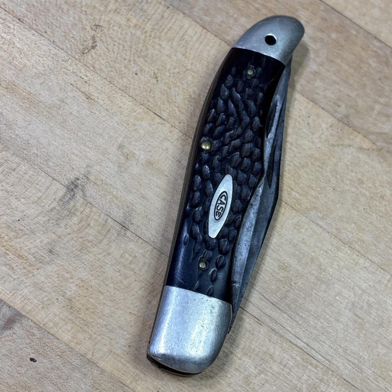 Vintage Case XX 6265 SAB Folding Hunter Pocket Knife USA image 10