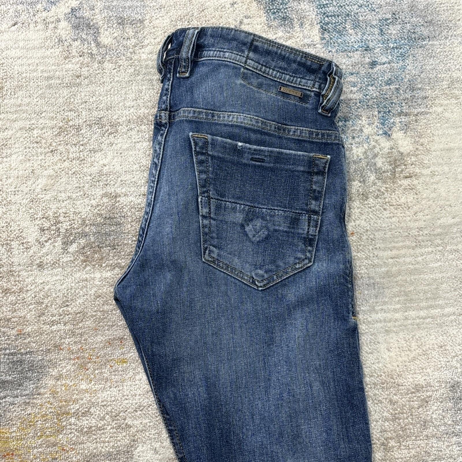 Diesel Thommer Slim Skinny Jeans Mens W29 L30 Medium Wash Stretch 